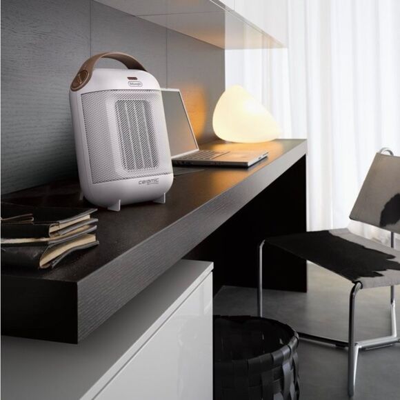 Delonghi HFX30C15.W Capsule Ceramic Heater, White    - Picture 6 of 9